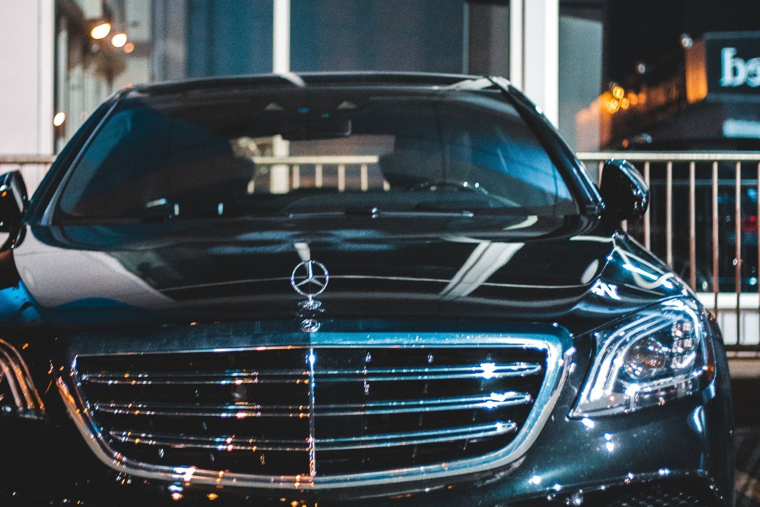 Black Mercedes-Benz S-Class